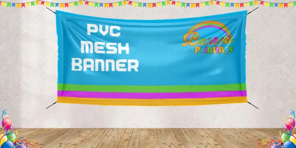 Get noticed while withstanding the elements with our Mesh Banners, perfect for outdoor advertising, fences, scaffolding, and construction sites. Made from durable, wind-resistant mesh vinyl, these banners allow air to pass through, preventing tearing and flapping in windy conditions. Printed in high-resolution full colour, they deliver vibrant, eye-catching graphics while maintaining excellent strength and flexibility. You can customise your mesh banner with your logo, message, or design to promote your brand or event effectively. Ideal for long-term outdoor use, our Mesh Banners combine durability, visibility, and style all with fast delivery from bannersprintings.com.